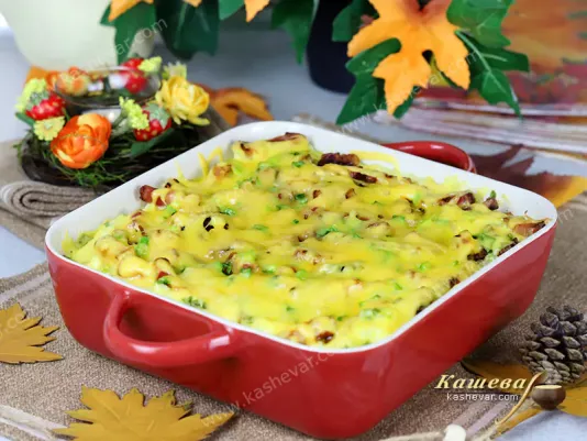 Вершкове картопляне пюре з беконом – рецепт з фото, американська кухня