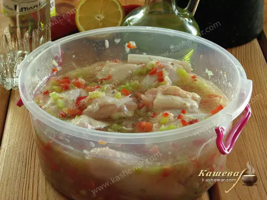 Маринование куриных крылышек