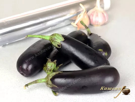 Баклажаны перед запеканием