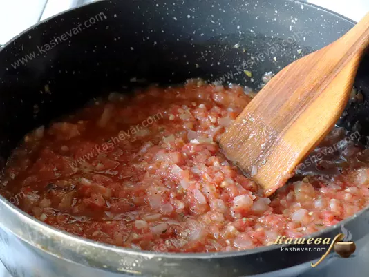 Соус для фаршированых баклажанов