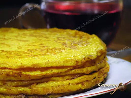 Pumpkin pancakes