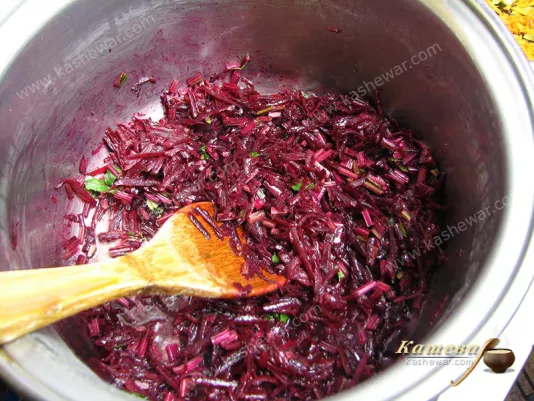 Beet stewing