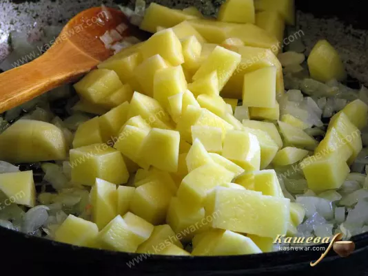 Onions and potatoes