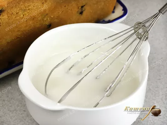 Глазур для пирога