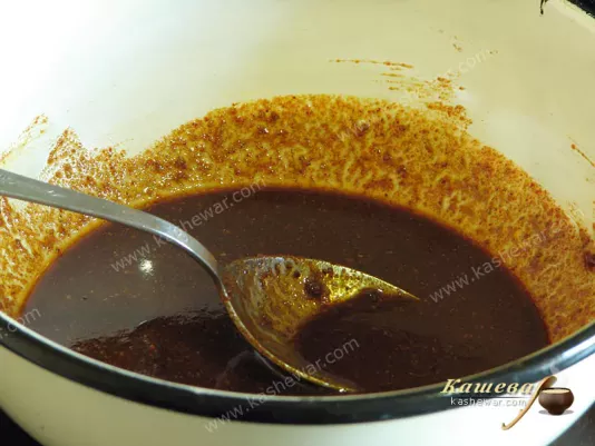 Cooking marinade for chips