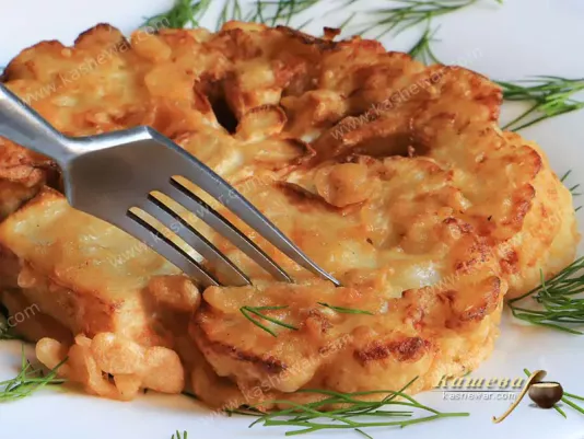 Gluten free batter cauliflower
