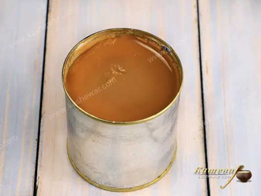 Boiled condensed milk