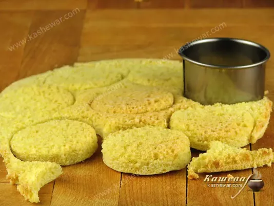 Biscuit base for dessert