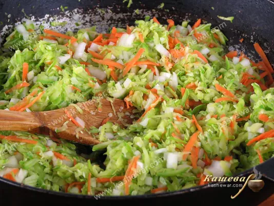 Stewing vegetables