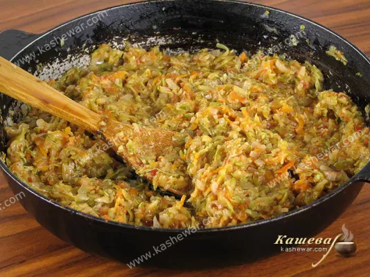 Ready-made squash caviar