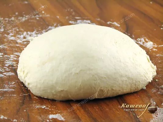 Knead dough without flour