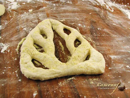 Fougasse forming and baking