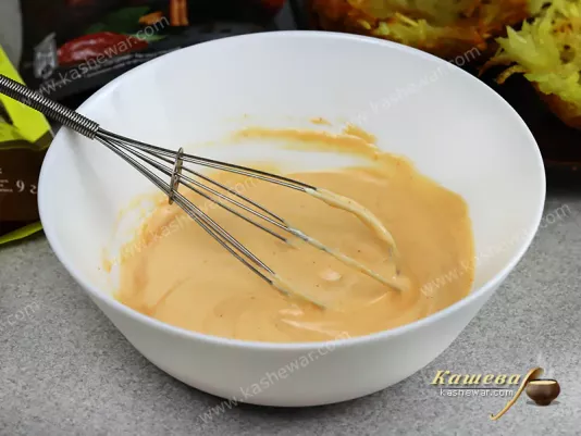 Pink sauce