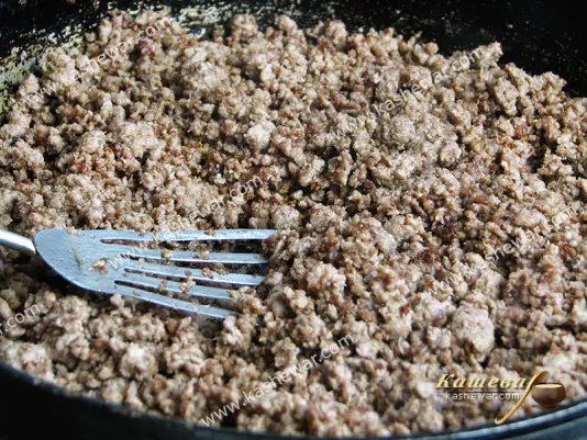 Fried minced meat