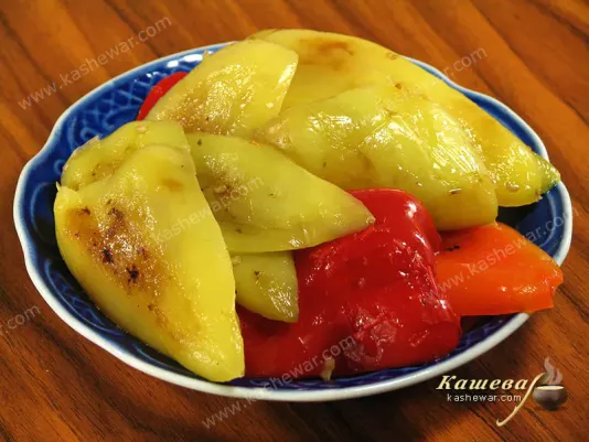 Roasting and Peeling Peppers