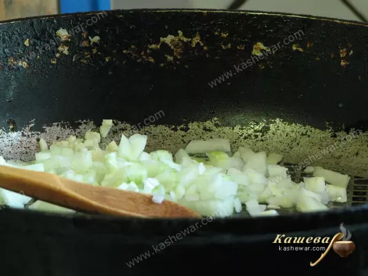 Цибуля обсмажена