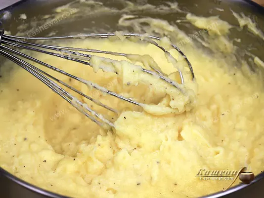 Dough for potato cutlets