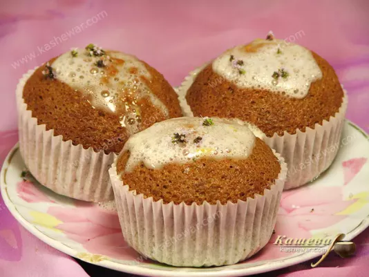 Pumpkin cupcake decoration