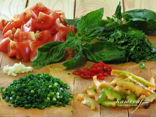 Preparation of products for hacilim pilpel