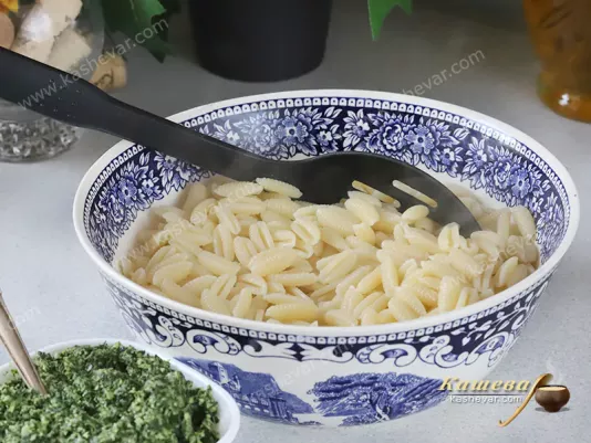 Boiled pasta