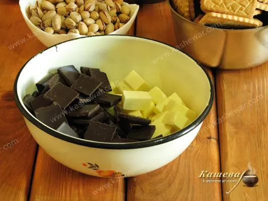 Chocolate and butter