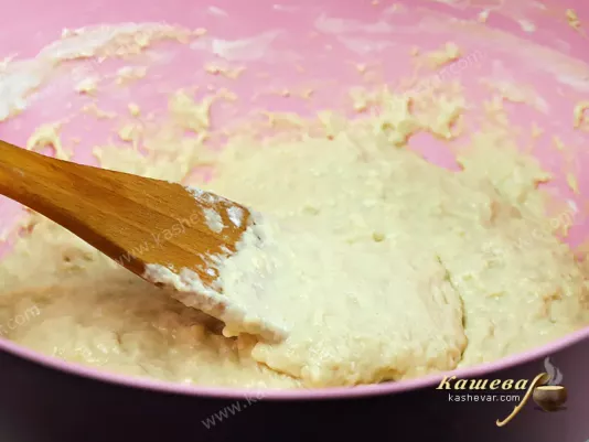 Hot dog dough