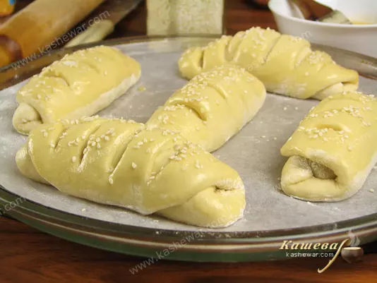 Кифле перед выпечкой