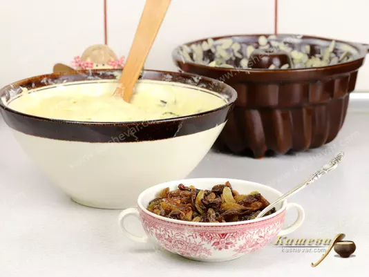 Raisins soaked in rum