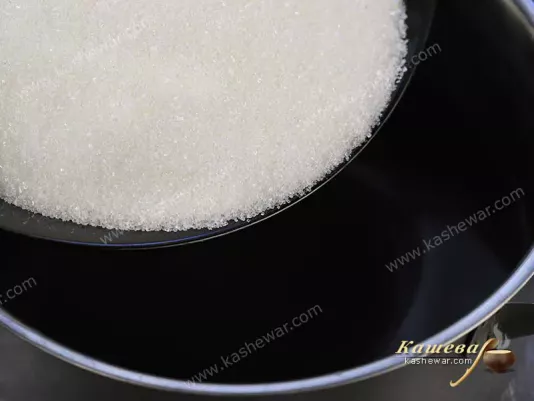 Sugar in coffee