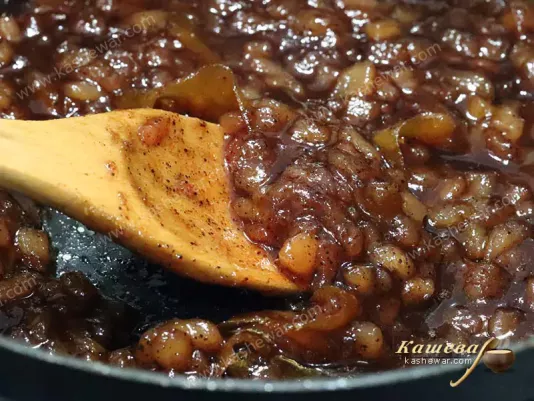 Pear confiture