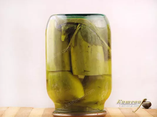 Стерилизация банок с кабачками