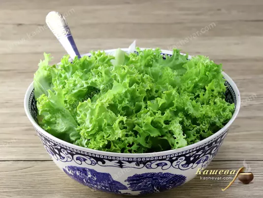Salad Leaf Appetizer
