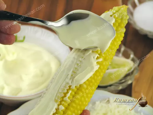 Кукурудза з майонезом