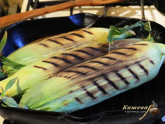 Grilled corn