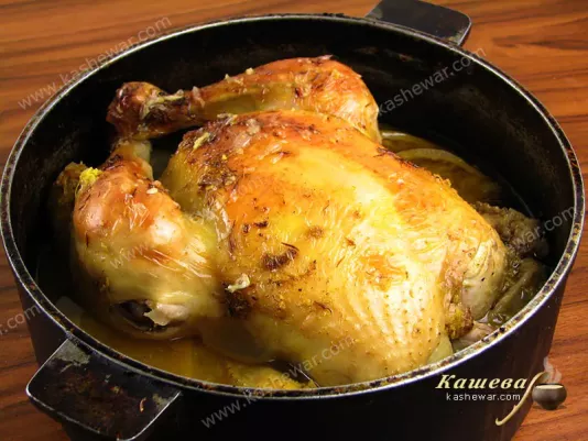 Ready-made Moroccan chicken stew