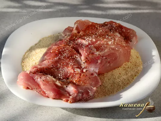 Breaded Chicken Thighs