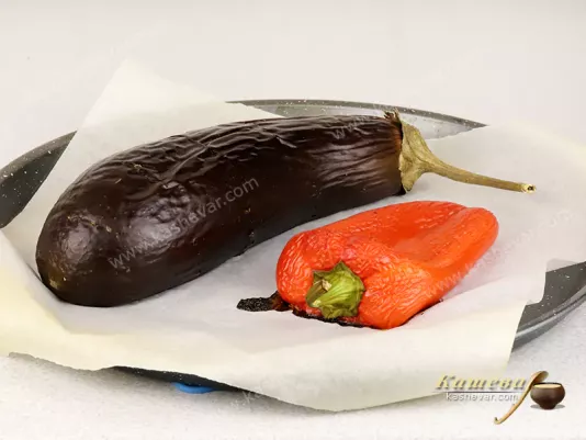Baked vegetables