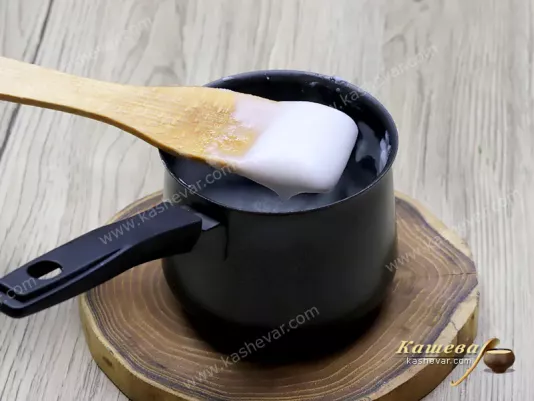 Boiled rice flour