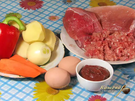Preparation of products for mafrum