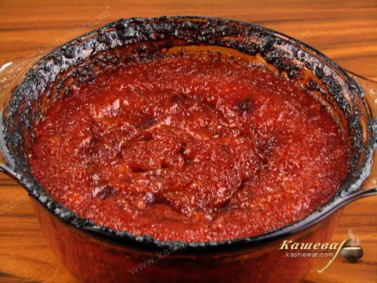 Cook marmalade in the oven
