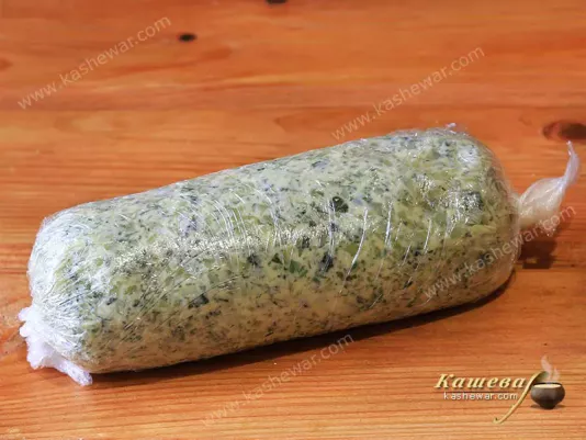 Butter with herbs