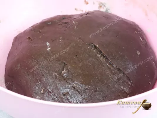 Тесто с добавлением какао