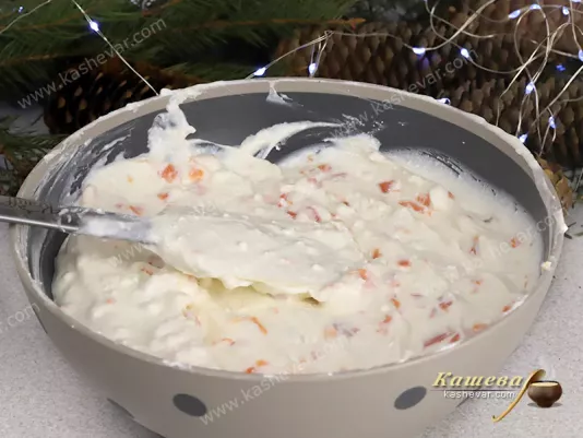 Butter cream with gelatin