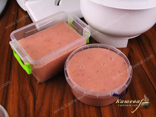Freezing ice cream