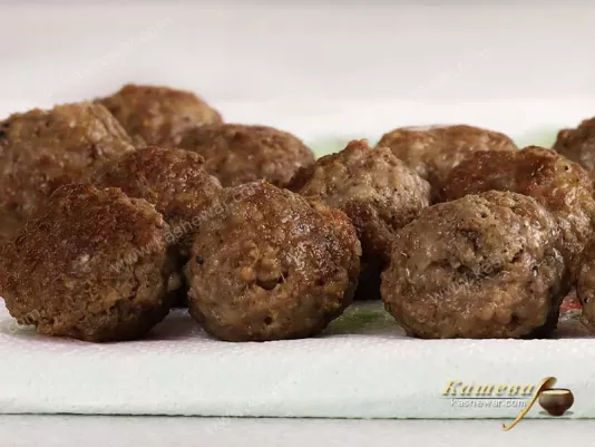 Pork meatballs