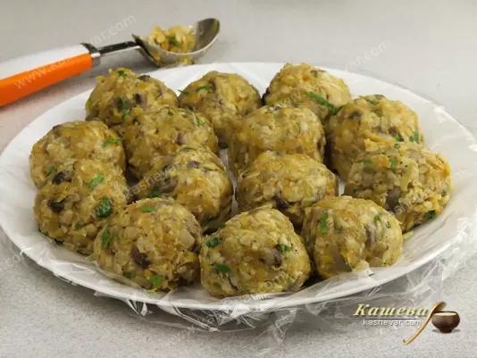 Кульки з овочів