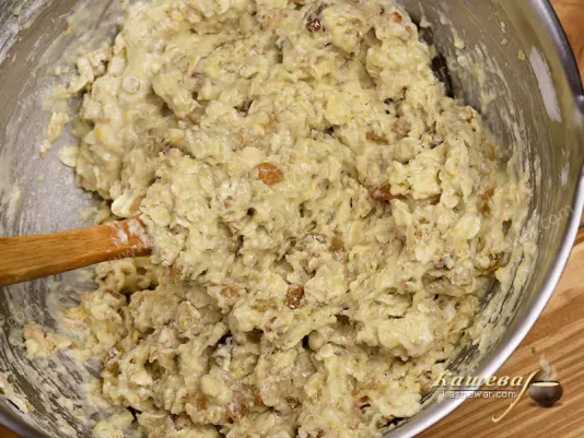 Oat scone dough