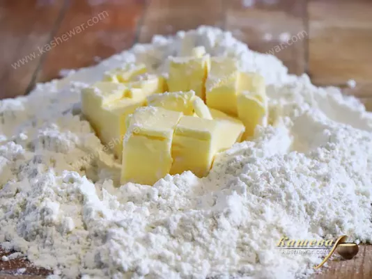 Flour and butter