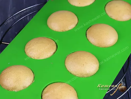 Cake in a silicone mold