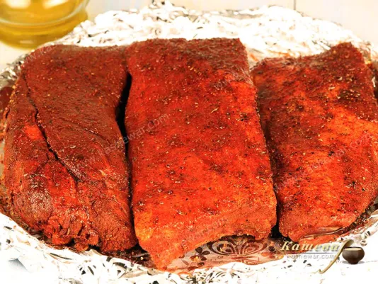 Pickled pork ribs